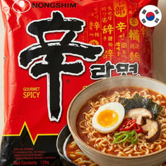 Nongshim Authentic Korean Instant Noodles - Shin Ramyun 120g