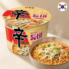 Nongshim Spicy & Creamy Korean Instant Noodles - Tumba Big Cup 113g