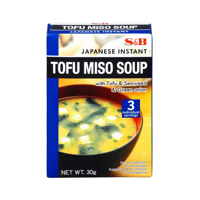 S&B Instant Miso Soup with Tofu 30g 2