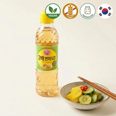 🎁 (2+1) 오뚜기 2배 현미식초 500ml (100% off)
