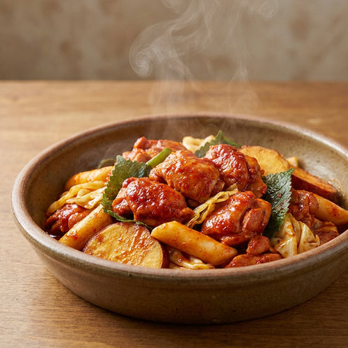 Meal Kit Dak-galbi di Chuncheon (Pollo saltato piccante) · 4 prodotti