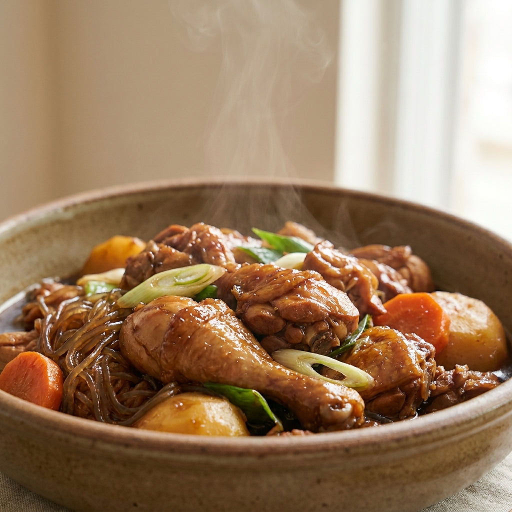 Andong Jjim-dak (Braised Chicken)