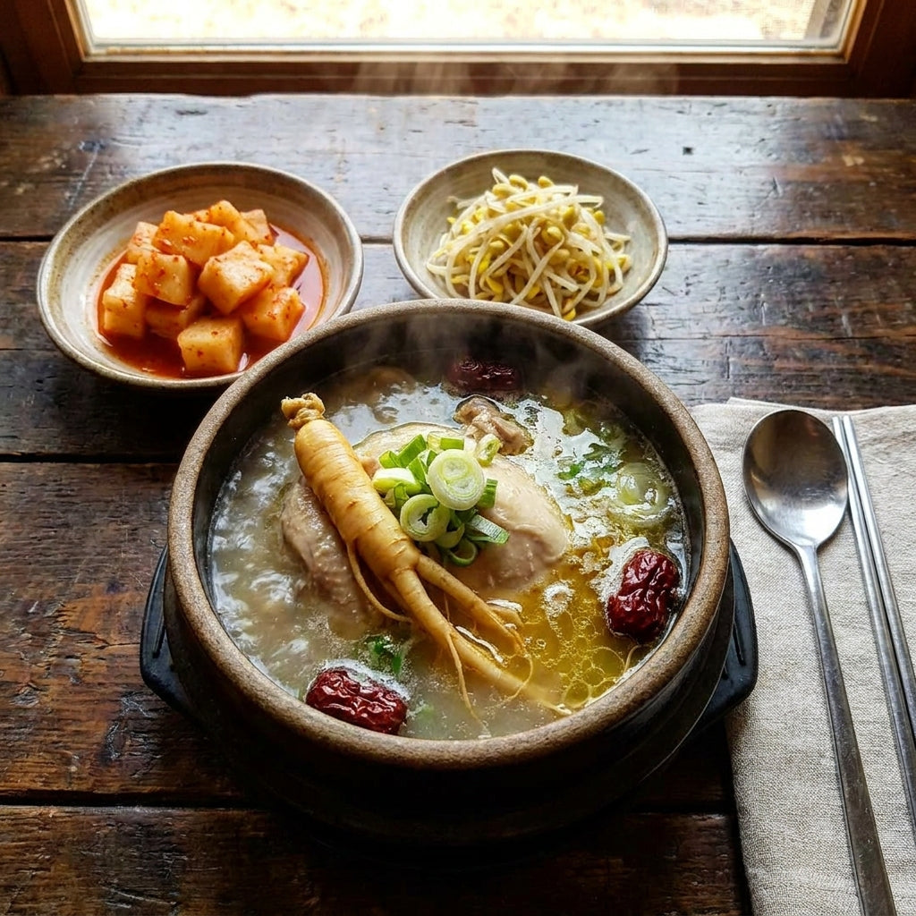 Samgyetang (Ginseng Chicken Soup)