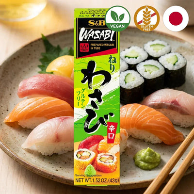 S&B Autentico Wasabi in Pasta - Nen Wasabi Giapponese 43g