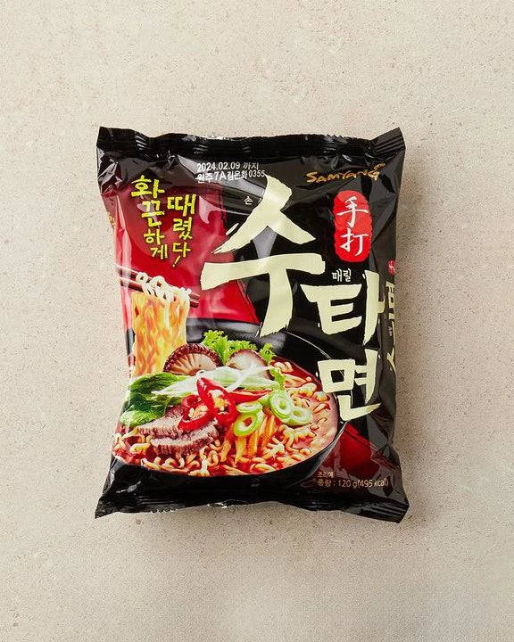 삼양 수타면 120g - DotAsia :: 유럽 최대 아시아 식품 온라인몰 | 한국 K-Food ·일본·중국 식품 전문