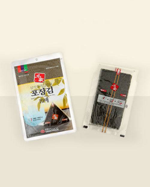 삼해 명가 삼각김밥용 포장김 10매 - DotAsia :: 유럽 최대 아시아 식품 온라인몰 | 한국 K-Food ·일본·중국 식품 전문