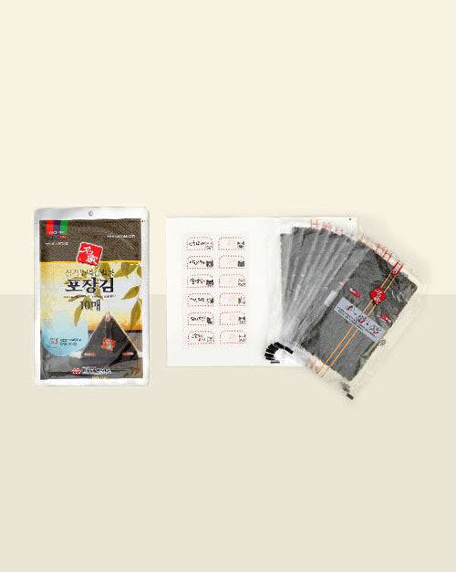 삼해 명가 삼각김밥용 포장김 10매 - DotAsia :: 유럽 최대 아시아 식품 온라인몰 | 한국 K-Food ·일본·중국 식품 전문
